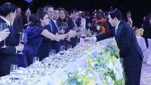 Chủ tịch nước Lương Cường chủ trì chiêu đãi các đoàn tham dự Lễ mở ký Công ước Hà Nội