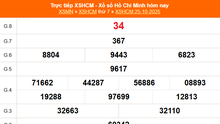 XSHCM 25/10 - XSTP thứ Bảy - Kết quả xổ số Hồ Chí Minh hôm nay ngày 25/10/2025