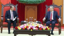 Tổng Bí thư Tô Lâm tiếp Phó Thủ tướng Lào
