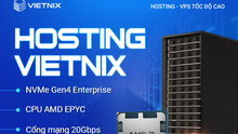 Hosting tốc độ cao Vietnix: Giải mã kiến trúc công nghệ tiên phong ngành