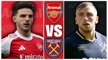 Link xem trực tiếp bóng đá Arsenal vs West Ham 21h00 hôm nay, Ngoại hạng Anh vòng 7
