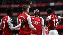 Arsenal sở hữu thành tích chưa từng có trong lịch sử bóng đá Anh