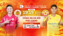 Link xem trực tiếp bóng đá CAHN vs PVF-CAND 19h15 hôm nay, V-League vòng 9