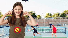 Tranh cãi việc mang loa đài ra phát nhạc ở sân pickleball