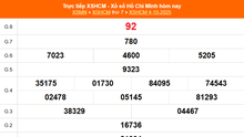 XSHCM 4/10 - XSTP thứ Bảy - Kết quả xổ số Hồ Chí Minh hôm nay ngày 4/10/2025