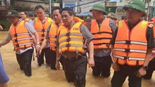 Thủ tướng Phạm Minh Chính tới Thái Nguyên thăm hỏi người dân, chỉ đạo khắc phục hậu quả mưa lũ 