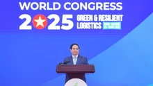 Thủ tướng Phạm Minh Chính: Thực hiện 5 đẩy mạnh để phát triển logistics toàn cầu theo hướng xanh, số và bền vững