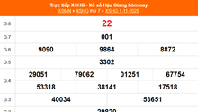 XSHG 1/11 - Kết quả xổ số Hậu Giang hôm nay 1/11/2025 - Trực tiếp XSHG ngày 1 tháng 11