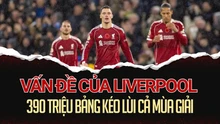 Vấn đề của Liverpool: 390 triệu bảng đang kéo lùi cả mùa giải của The Kop