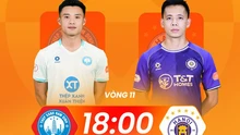 Link xem trực tiếp bóng đá Thép Xanh Nam Định vs Hà Nội FC 18h00 hôm nay, V.League vòng 11