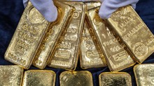 Giá vàng châu Á tăng mạnh lên mức cao nhất trong hai tuần