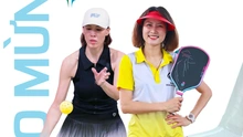 Quả bóng Vàng Việt Nam cùng cựu tuyển thủ đấu kiếm khuấy đảo sân chơi pickleball 