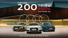 Nhiều xe sang Audi giảm giá đến hơn 300 triệu đồng