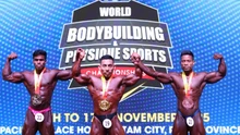Tượng đài thể hình Việt Nam lần thứ 7 vô địch thế giới dù đã gần 50 tuổi