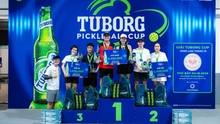 Giới trẻ TP.HCM nô nức "lên kèo" tranh tài tại Tuborg Pickleball Cup Series 2025