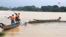 Huế: Mực nước trên sông Hương, sông Bồ lên dần xấp xỉ báo động 3