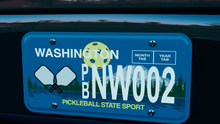 Ra mắt biển số xe được luật thông qua, dành riêng cho pickleball
