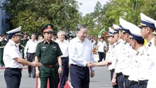 Tổng Bí thư Tô Lâm thăm, làm việc với Vùng 5 Hải quân