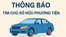 Tổ CSGT Yên Thành thông báo về việc tìm chủ sở hữu phương tiện vi phạm hành chính 