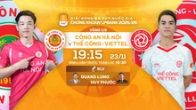 Link xem trực tiếp bóng đá CAHN vs Thể Công Viettel 19h15 hôm nay, Cúp quốc gia vòng 1/8