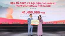 Festival Thu Hà Nội 2025 quyên góp hơn 81 triệu đồng gửi đến đồng bào vùng lũ 