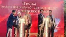 Ra mắt sản phẩm “Trải nghiệm di sản số Việt Nam diệu sử” ở Văn Miếu - Quốc Tử Giám