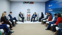 Thủ tướng Phạm Minh Chính gặp Thủ tướng Hà Lan và Thủ tướng Singapore nhân Hội nghị G20