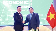 Thủ tướng Phạm Minh Chính tiếp khách quốc tế tham dự Diễn đàn Kinh tế mùa Thu