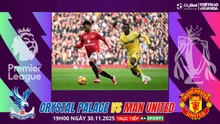 Nhận định, soi tỷ lệ Crystal Palace vs Man United 19h00 ngày 30/11/2025, Ngoại hạng Anh