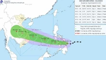 Bão KALMAEGI tăng cấp, tiếp tục hướng về khu vực giữa Biển Đông