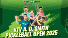 A. O. Smith là nhà tài trợ chính của giải đấu VTV A. O. Smith Pickleball Open 2025