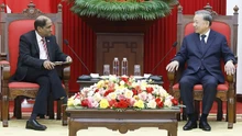 Tổng Bí thư Tô Lâm tiếp Đại sứ Singapore