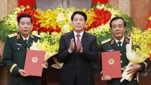Chủ tịch nước trao quyết định bổ nhiệm Chủ nhiệm Tổng cục chính trị và thăng quân hàm Đại tướng, Thượng tướng