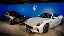 Maserati "chơi lớn" với bộ đôi thuần điện Grecale Folgore và GranCabrio Folgore