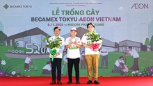 BECAMEX TOKYU và AEON Việt Nam tổ chức Ngày hội trồng cây "Cánh rừng quê hương" tại Midori Park Square