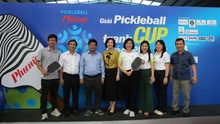 Độc đáo giải Pickleball 'Tăng yêu thương – Thêm vui khỏe'