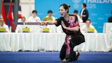 Hot girl wushu giành huy chương đầu tiên trong ngày cho Đoàn TTVN tại SEA Games 2025