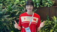 Hot girl điền kinh Trần Thị Loan giành HCV nhảy xa nữ SEA Games 2025