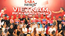 Sôi động giải SABA NEWS Vietnam Pickleball Open