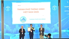 Giải thưởng Thành phố Thông minh Việt Nam 2025: Đà Nẵng tiếp tục được vinh danh "Đô thị đáng sống"