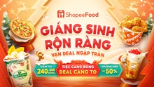 “Ông già Noel” ShopeeFood ghé thăm, phát quà món ngon xịn sò nhân dịp Giáng sinh