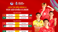 Lịch giao hữu của U23 Việt Nam trước thềm VCK U23 châu Á 2026