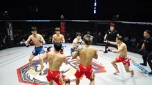 Các võ sĩ Việt Nam đánh bại 3 đối thủ Trung Quốc sau 7 phút đối đầu nảy lửa ở nội dung độc lạ của MMA