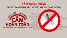 CẤM HOÀN TOÀN THUỐC LÁ MỚI ĐỂ BẢO VỆ SỨC KHỎE CỘNG ĐỒNG