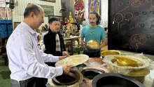 Đúc đồng Đại Bái rộn ràng mùa Tết
