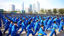 60.000 học sinh xác lập kỷ lục võ nhạc Vovinam
