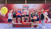 Giải SABA NEWS Vietnam Pickleball Open: Khi những đóa hồng tỏa sắc trên sân