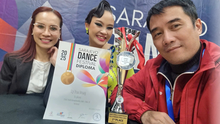 Vân Dung cùng HLV Hồng Việt - Thu Trang và dấu mốc lịch sử của dancesport Việt Nam