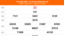 XSHG 6/12 - Kết quả xổ số Hậu Giang hôm nay 6/12/2025 - Trực tiếp XSHG ngày 6 tháng 12