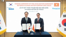 THACO ký kết Thỏa thuận Nội địa hóa với Hyundai Rotem, hợp tác phát triển công nghiệp đường sắt tại Việt Nam